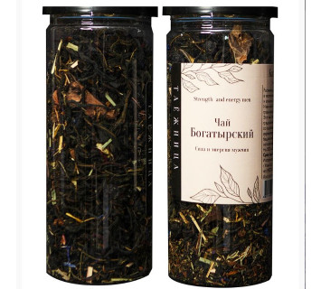 Чай тубус « Богатырский » 70 гр
