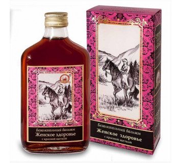Безалкогольный бальзам «Женское здоровье с красной щеткой»