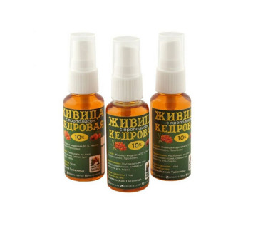 Спрей «Живица кедровая с прополисом»