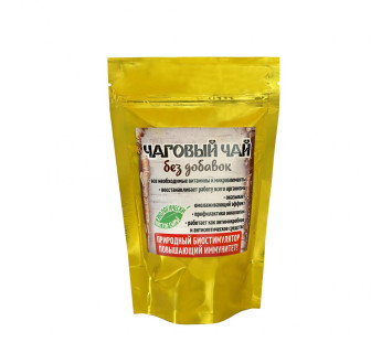 Чаговый чай без добавок, 100гр
