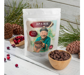 Драже клюква в молочном шоколаде 100 гр