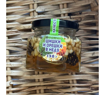 Шишки и орешки в меду