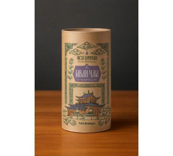 Крафт тубус подарочный Иван-чай с чабрецом